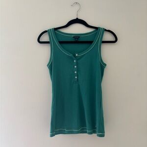 Teal Sleeveless Top